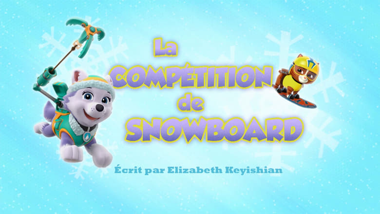 La compétition de snowboard